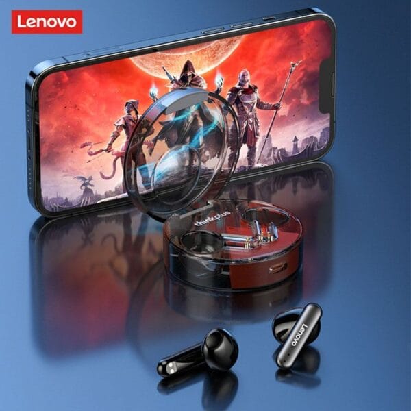 Lenovo LP10 - Ecouteurs Bluetooth 5.2 - Noir – Image 4