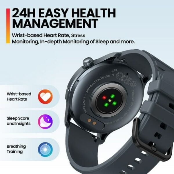 ZEBLAZE BTALK 3 PRO - SmartWatch Bluetooth 5.3 Ecran 1,43" AMOLED Ultra HD - Gris – Image 13
