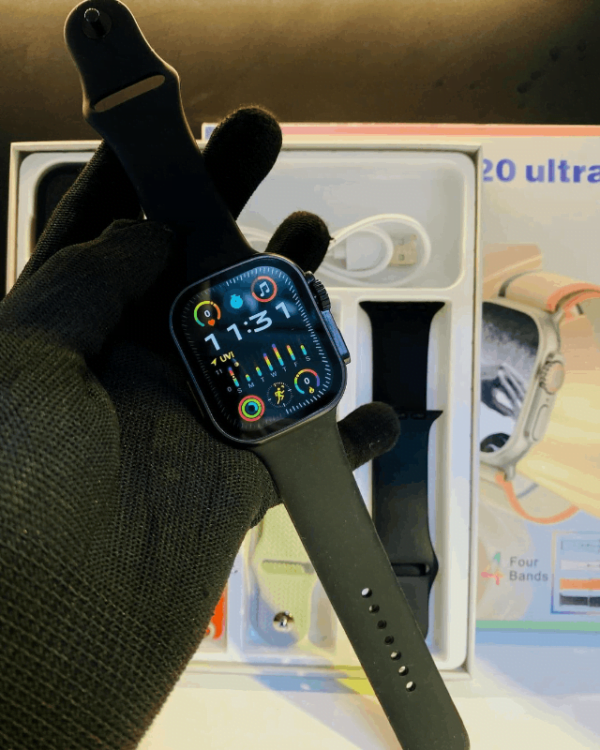 T20 ULTRA2 - SmartWatch Bluetooth Ecran IPS 2,3" avec 4 Bracelets – Image 4