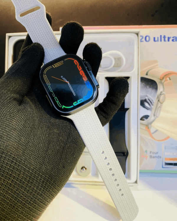 T20 ULTRA2 - SmartWatch Bluetooth Ecran IPS 2,3" avec 4 Bracelets – Image 3