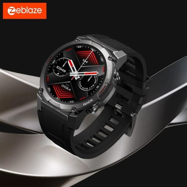 ZEBLAZE VIBE 7 PRO - SmartWatch Bluetooth Ecran 1,43" Ultra HD AMOLED Display - Noir