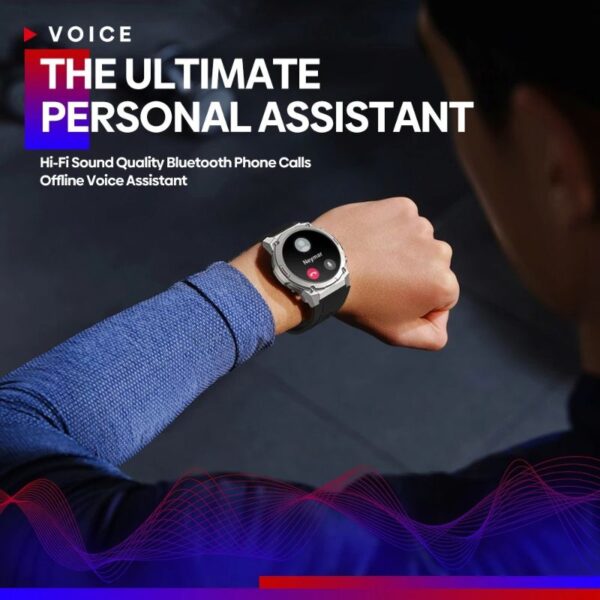 ZEBLAZE VIBE 7 PRO - SmartWatch Bluetooth Ecran 1,43" Ultra HD AMOLED Display - Noir – Image 6