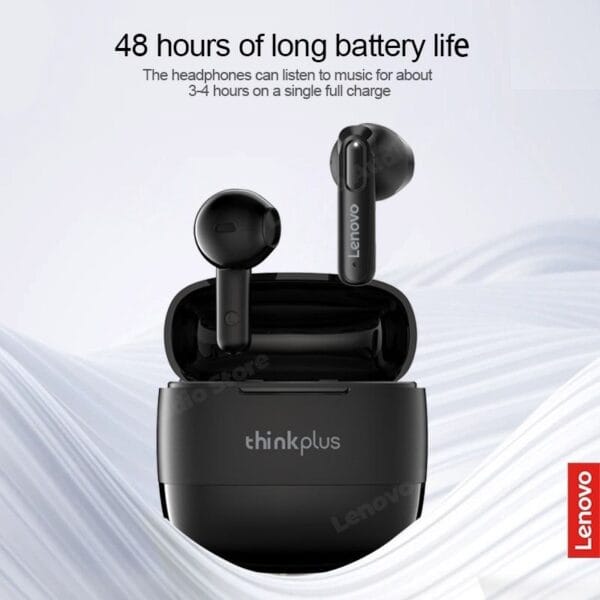 Lenovo XT98 - Ecouteurs Bluetooth 5.3 - Noir – Image 5