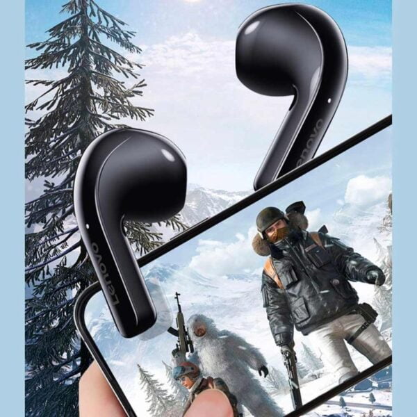 Lenovo XT65 - Ecouteurs Bluetooth 5.3 avec Affichage LED - Noir – Image 5