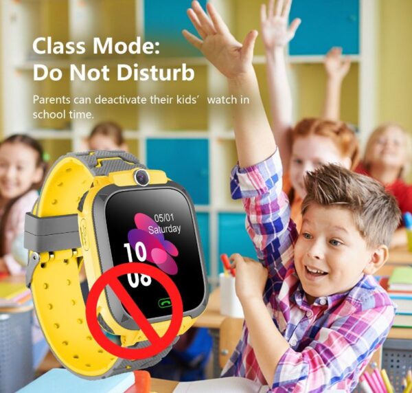 NABI Z3 - SmartWatch pour Enfants Sim / Gps / Sos / Camera - Jaune – Image 5