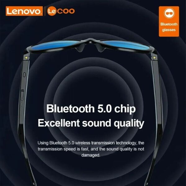 Lenovo Lecoo C8 - Lunettes de soleil Smart Bluetooth avec Son HD – Image 5