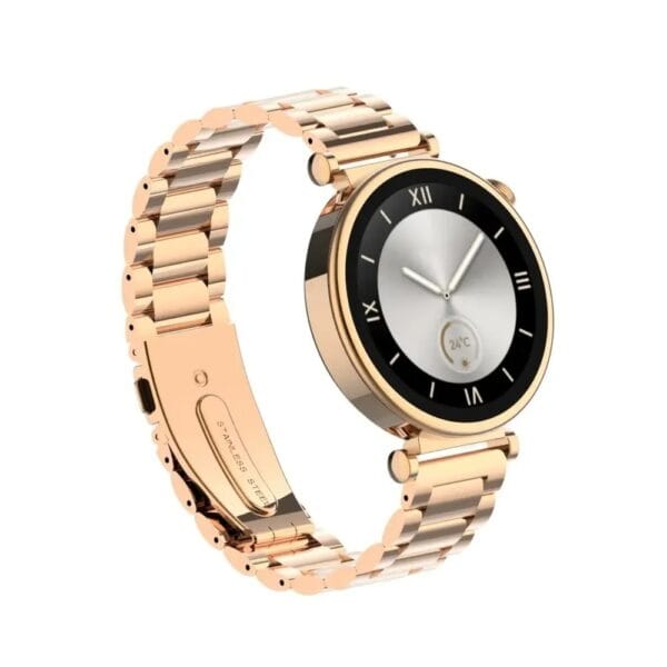 HainoTeko RW43 - Smartwatch avec 3 Bracelets + Bracelet Gold pour Femmes – Image 4