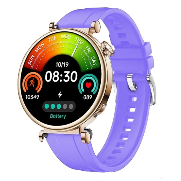 HainoTeko RW43 - Smartwatch avec 3 Bracelets + Bracelet Gold pour Femmes – Image 5