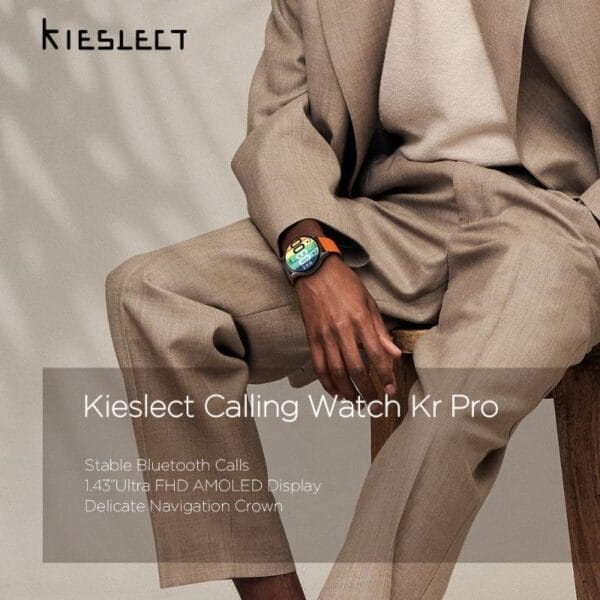 Kieslect KR PRO By Xiaomi - Smart Calling Watch Écran AMOLED Ultra HD de 1,43 pouces – Image 20