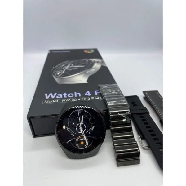 HainoTeko Watch 4 Pro – Smart Watch Amoled avec 3 Paires de Bracelets – Image 5