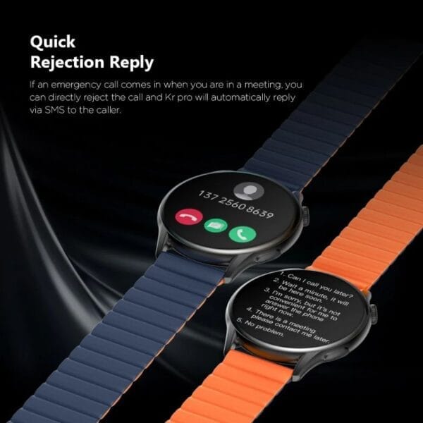 Kieslect KR PRO By Xiaomi - Smart Calling Watch Écran AMOLED Ultra HD de 1,43 pouces – Image 16