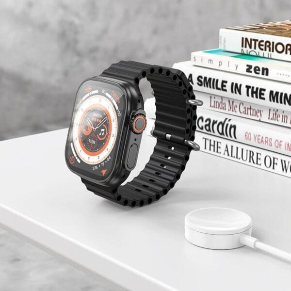 Hoco. Y12 Ultra - Smartwatch Bluetooth Écran HD 1,96" - Noir – Image 6