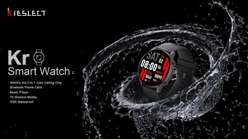 Xiaomi Kieslect KR - Smartwatch Bluetooth Ecran 1.32" Semi-AMOLED - Noir Xiaomi Kieslect KR - Smartwatch Bluetooth Ecran 1.32" Semi-AMOLED - Noir