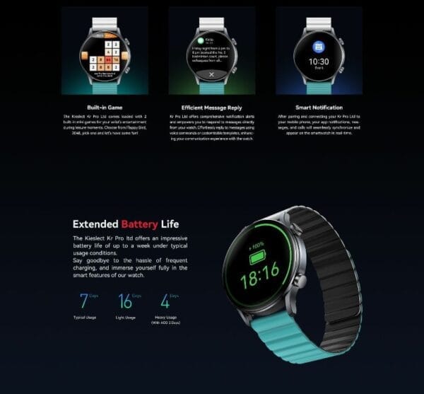 KiESLECT KR PRO LTD By Xiaomi - Smart Calling Watch 1.43'' HD AMOLED – Image 28