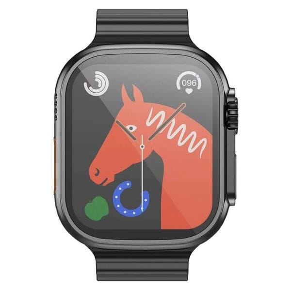 Hoco. Y12 Ultra - Smartwatch Bluetooth Écran HD 1,96" - Noir – Image 3