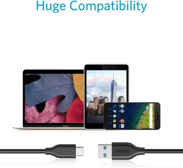 Anker PowerLine - Câble de Charge USB 3.0 vers USB-C (0,9m) – Image 8