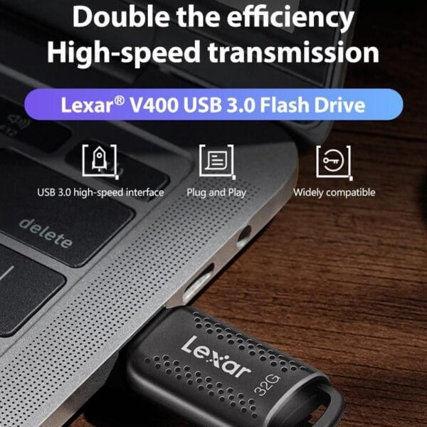 Clé USB Lexar JumpDrive V400 – Image 2