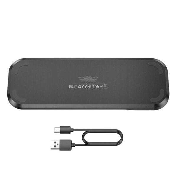 Hoco « CQ5 Step » Station de Charge sans fil 3 en 1 - 22,5 W Total Output – Image 2
