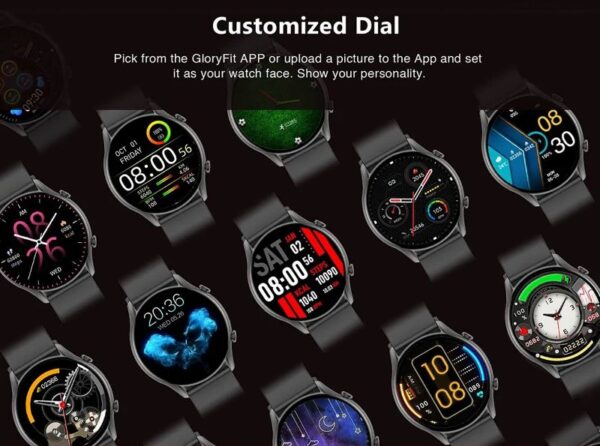 Xiaomi Kieslect KR - Smartwatch Bluetooth Ecran 1.32" Semi-AMOLED - Noir – Image 19