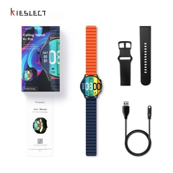 Kieslect KR PRO By Xiaomi - Smart Calling Watch Écran AMOLED Ultra HD de 1,43 pouces – Image 28