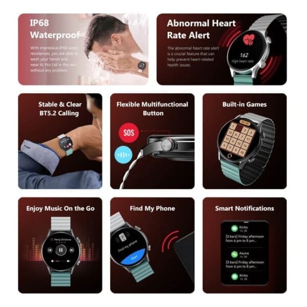KiESLECT KR PRO LTD By Xiaomi - Smart Calling Watch 1.43'' HD AMOLED – Image 21