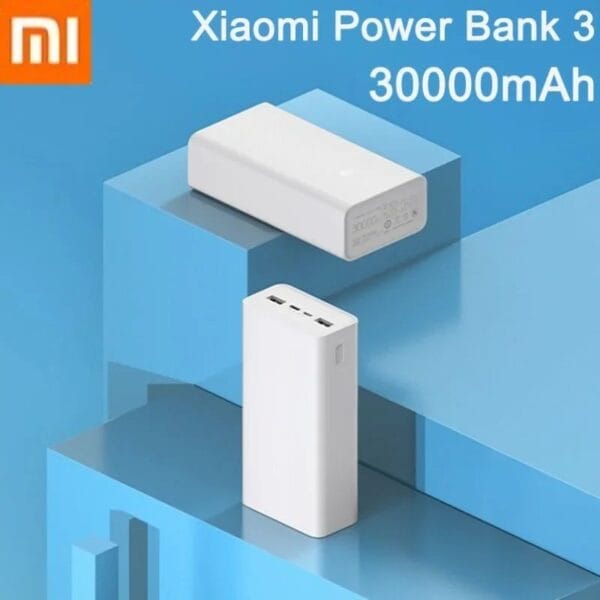 Xiaomi Power Bank 3 - Power Bank 30000mAh Fast Charge 18W