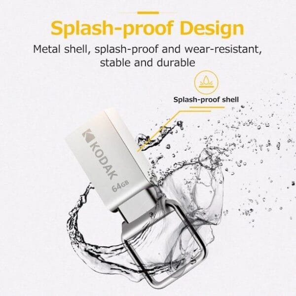 Kodak K112 – Clé USB en Métal de 64GB – Image 2