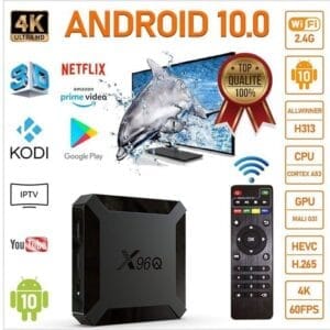 Mini Smart TV Box X96Q 4K Android