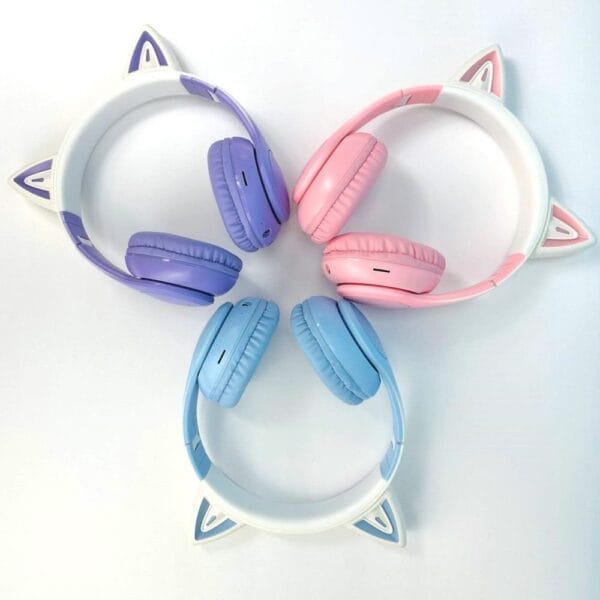 Hoco W42 Cat Ears - Casque Bluetooth 5.3 avec Oreilles de chats – Image 6