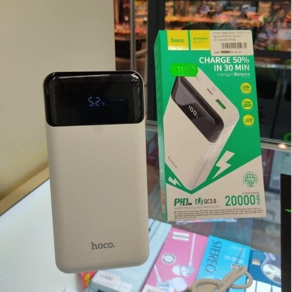 Hoco J102A Cool Figure - Power Bank Fast Charge PD20W + QC3.0 20000mAh