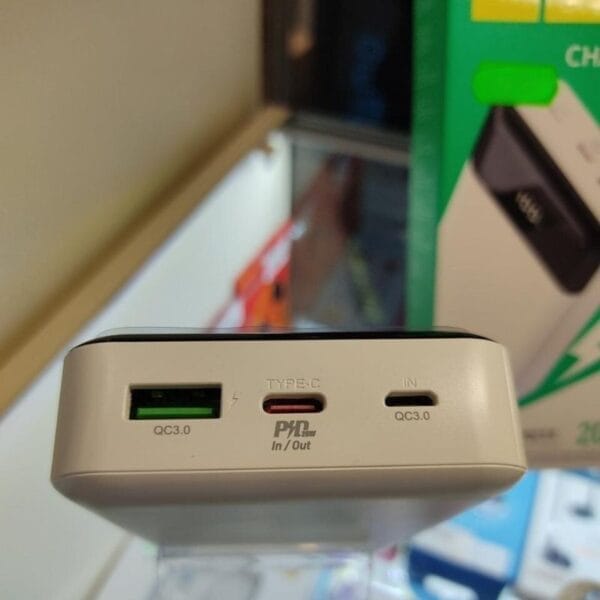 Hoco J102A Cool Figure - Power Bank Fast Charge PD20W + QC3.0 20000mAh – Image 2