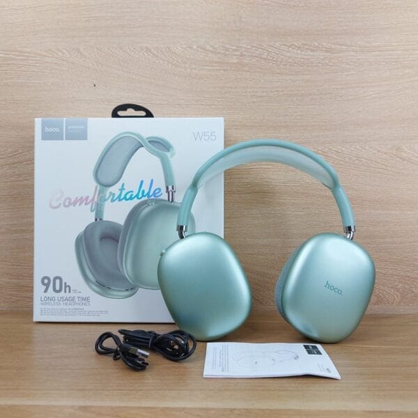 Hoco W55 - Casque Bluetooth 5.4 avec 90h d'Autonomie Non-Stop – Image 13