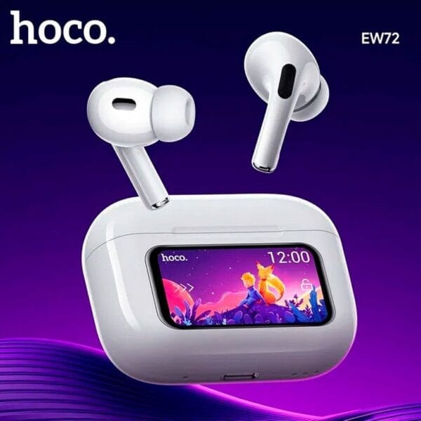 Hoco EW72 - Écouteurs Bluetooth 5.4 ANC avec Écran tactile LED – Image 14