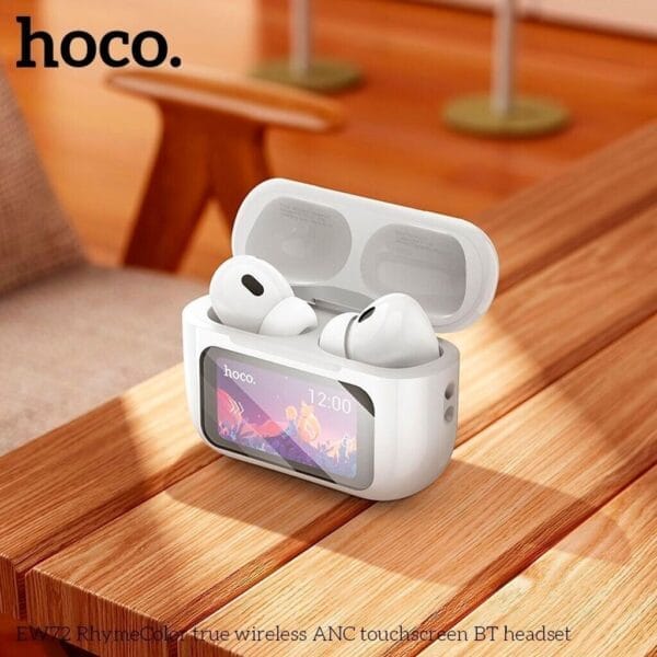 Hoco EW72 - Écouteurs Bluetooth 5.4 ANC avec Écran tactile LED – Image 12