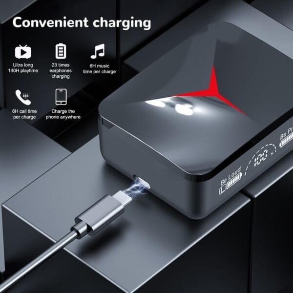 M90 PRO with ENC - Écouteurs Bluetooth 5.3 avec Power Bank – Image 3