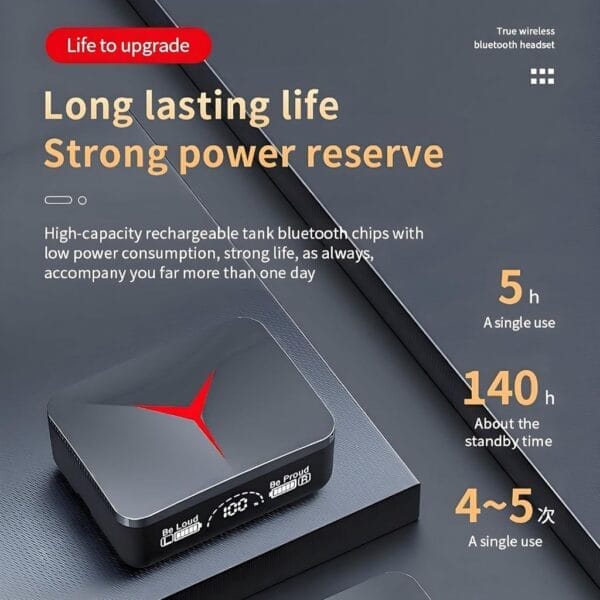 M90 PRO with ENC - Écouteurs Bluetooth 5.3 avec Power Bank – Image 11