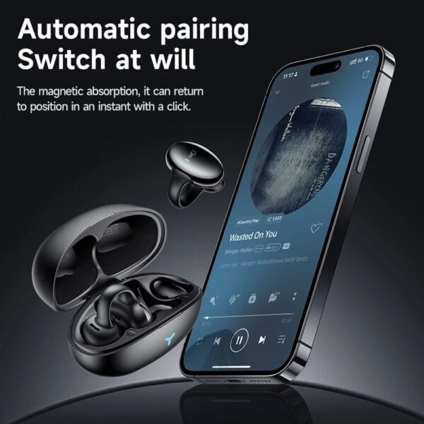 HOCO EW57 Auspicious - Écouteurs Bluetooth 5.3 avec 11heures d'Autonomie – Image 12