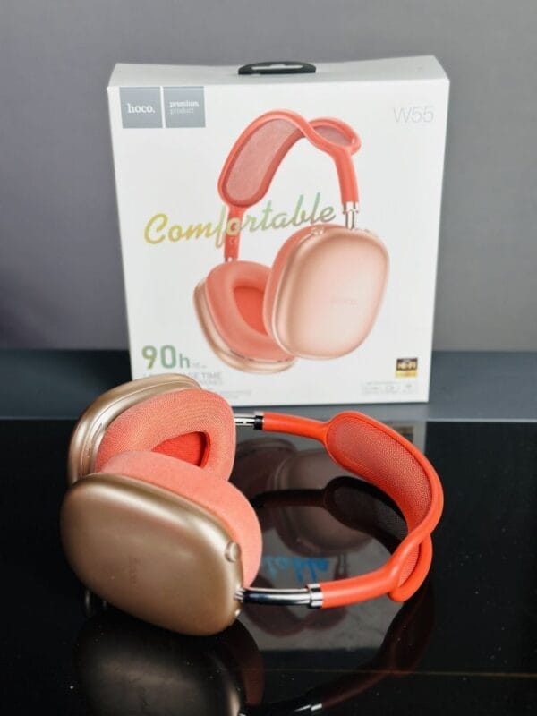 Hoco W55 - Casque Bluetooth 5.4 avec 90h d'Autonomie Non-Stop – Image 18