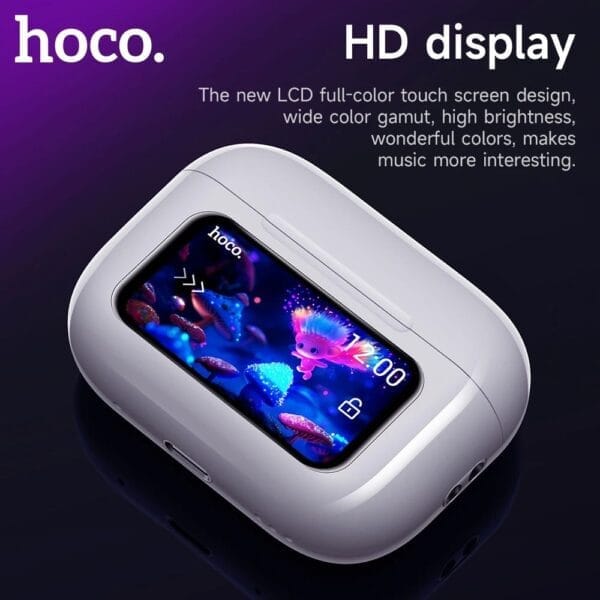 Hoco EW72 - Écouteurs Bluetooth 5.4 ANC avec Écran tactile LED – Image 3