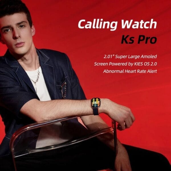 Kieslect KS Pro By Xiaomi - Smart Calling Watch 2.01” Ultra AMOLED – Image 10
