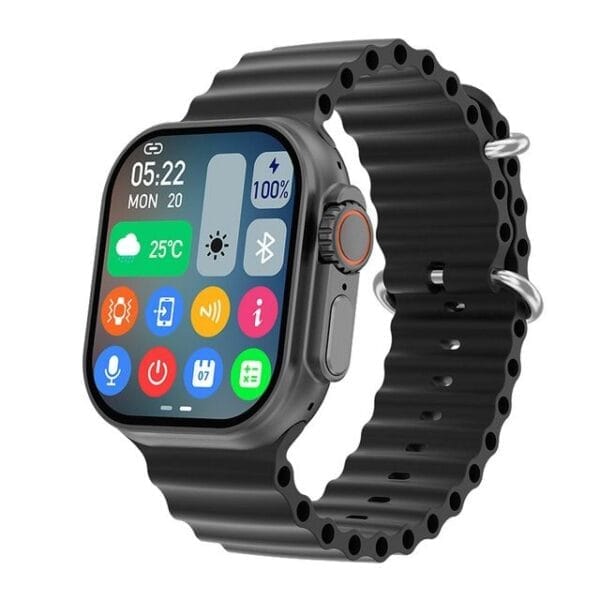Modio 4G Ultra Max+ Smartwatch 4G Sim Amoled, 6/64GB, Wifi, GPS, 3 Bracelets – Image 3