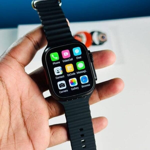 Modio 4G Ultra Max+ Smartwatch 4G Sim Amoled, 6/64GB, Wifi, GPS, 3 Bracelets – Image 5