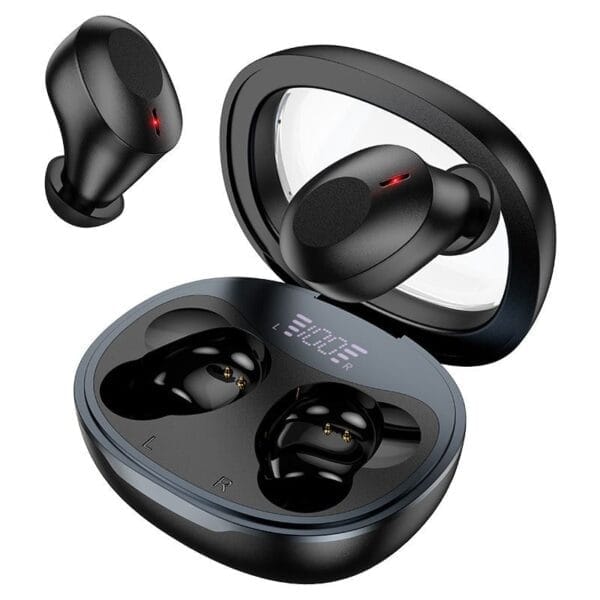 Hoco EQ3 Smart - Écouteurs Bluetooth 5.3 Affichage LED & 7h d'Autonomie - Noir