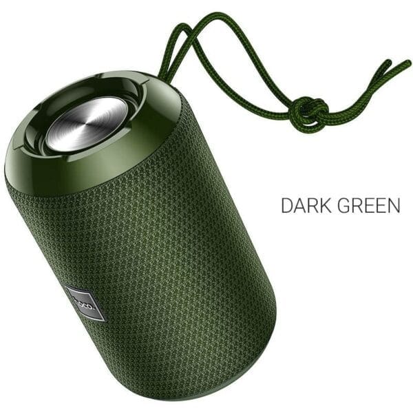 Hoco HC1 Trendy Sound - Baffle / Haut-parleur Bluetooth, FM, carte TF, TWS – Vert – Image 2