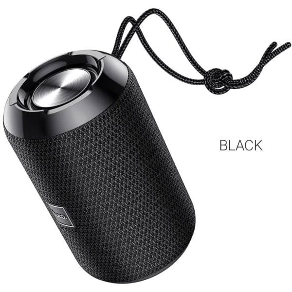 Hoco HC1 Trendy Sound - Baffle / Haut-parleur Bluetooth, FM, carte TF, TWS – Noir – Image 7