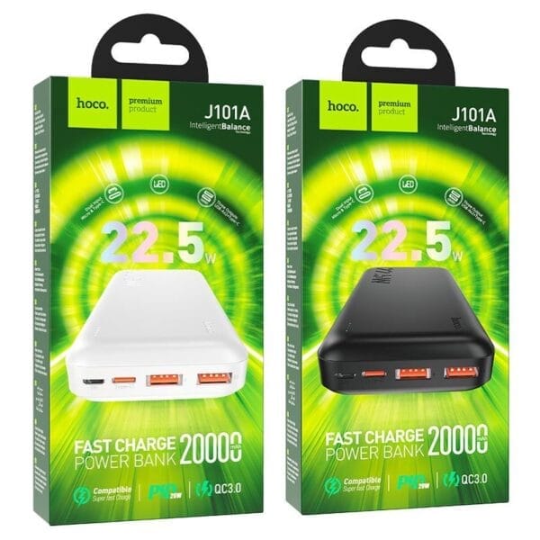 Hoco J101A Astute - Power Bank Fast Charge PD 22.5W QC3.0 20000mAh