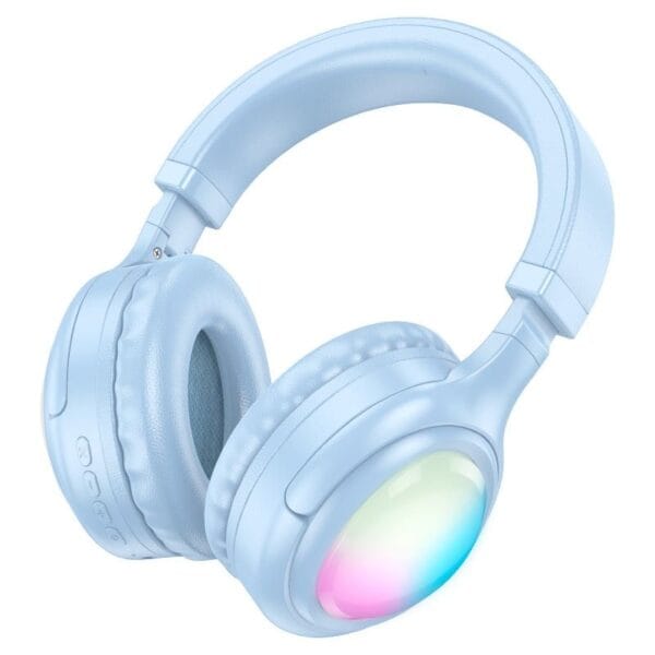 Hoco W48 Focus - Casque Bluetooth 5.3 RGB & 46h d'Autonomie – Image 7