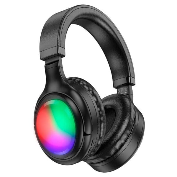 Hoco W48 Focus - Casque Bluetooth 5.3 RGB & 46h d'Autonomie – Image 2