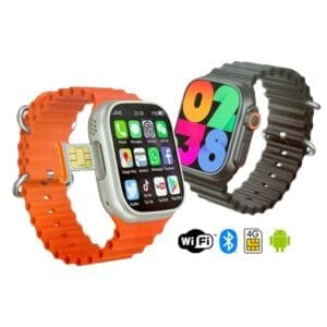 Modio 4G Ultra Max+ Smartwatch 4G Sim Amoled, 6/64GB, Wifi, GPS, 3 Bracelets