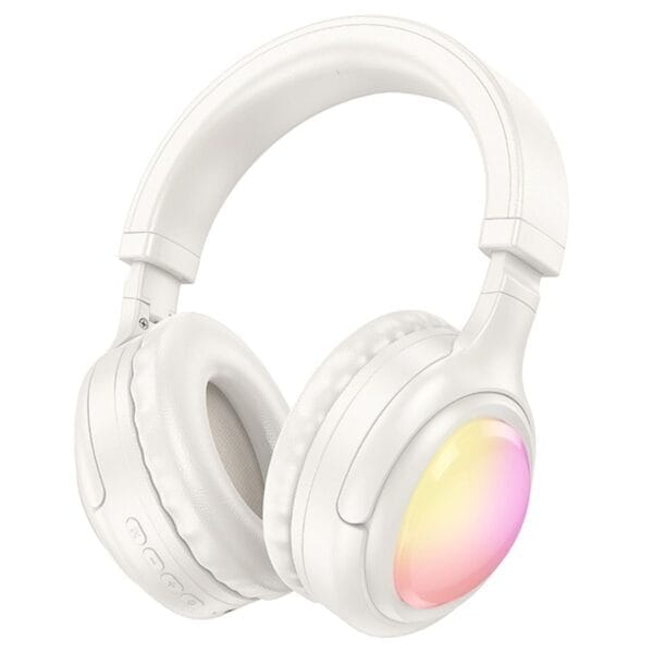 Hoco W48 Focus - Casque Bluetooth 5.3 RGB & 46h d'Autonomie – Image 9